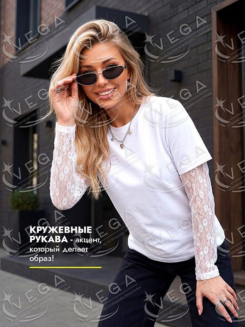 картинка Лонгслив женский 522 от магазина Одежда+